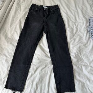 Forever 21 Charcoal Denim Pants